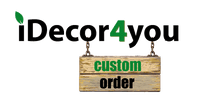 iDecor4you custom wooden signs