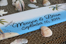 Surfboard Guestbook for Wedding, Wood Guest book sign in board. Beach wedding decor.