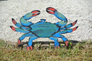 Large Wood Blue Crab Rustic Decor. Wall Art, Family Gift idea, Beach house decor