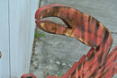 Large Red Crab Decor, Outdoor Wood Crab Wall Art, Beach House Decoration. Gift for him Christmas