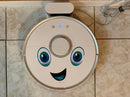 Decal sticker for robot vacuum cleaner, laptop