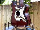 Guitar bird house garden decor wood. Large Guitar backyard decor. Bird feeder wood decorative. Gift for Musician guitar lovers.